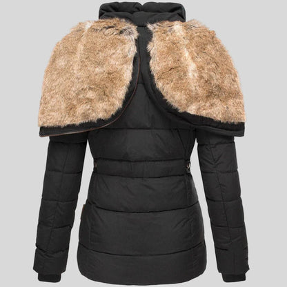 Women’s slim-fit hooded puffer jacket – women
