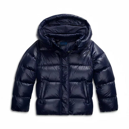 Women’s winter puffer jacket ultralight with hood – women