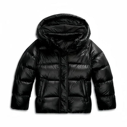 Women’s winter puffer jacket ultralight with hood – women