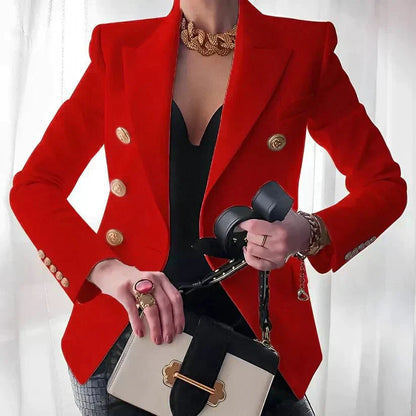 Clara double-breasted blazer – women