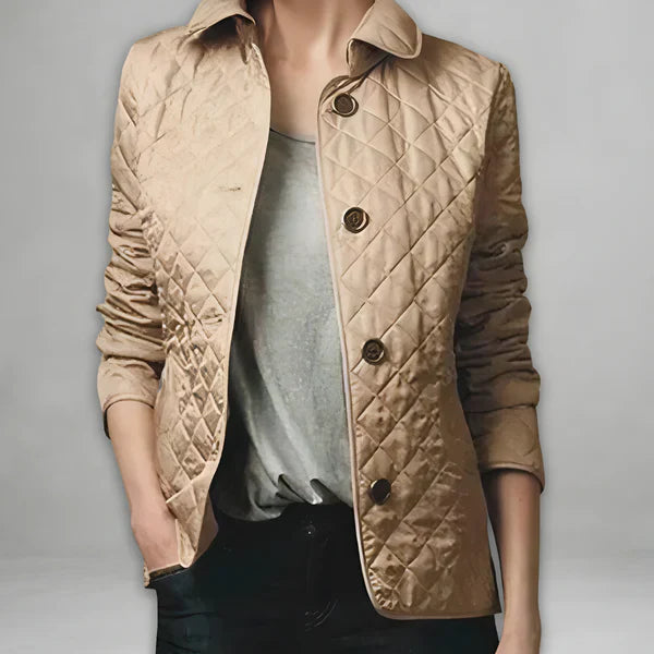 Women’s lightweight diamond-quilt puffer jacket – women