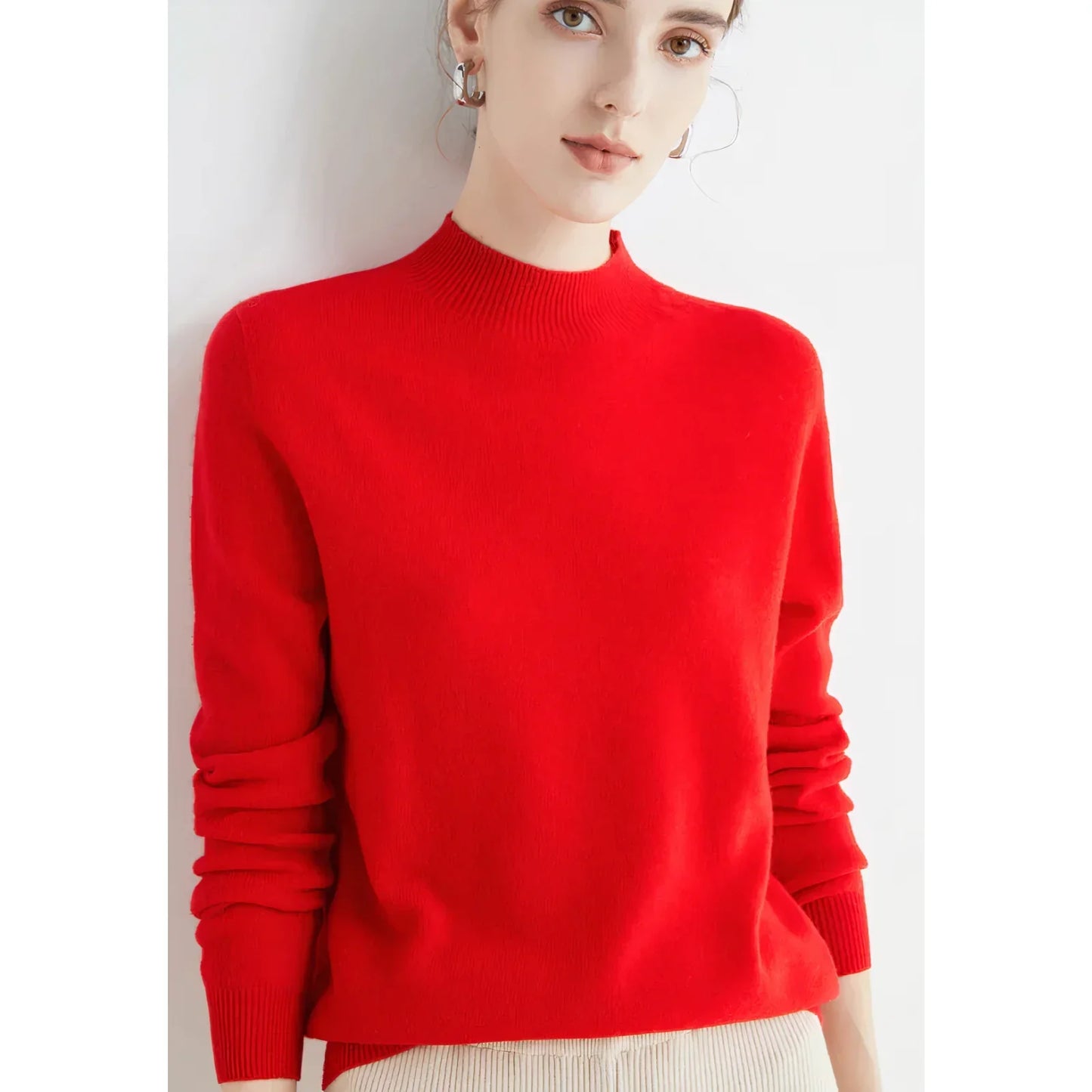 Cashmere knit sweater - yelena