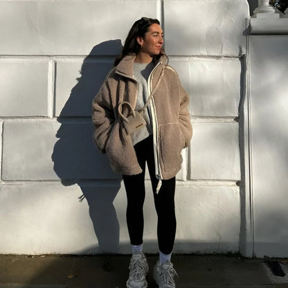Ninna women's plush jacket