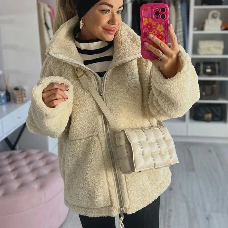 Ninna women's plush jacket
