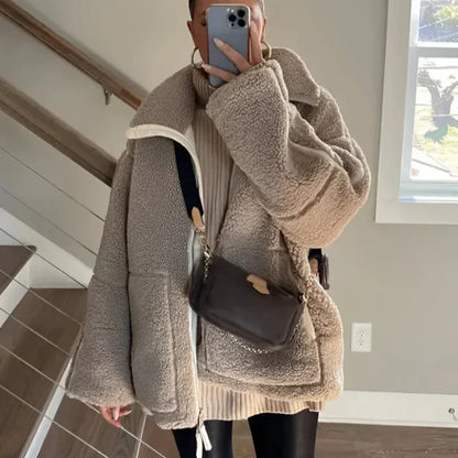 Ninna women's plush jacket