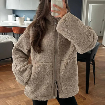 Ninna women's plush jacket