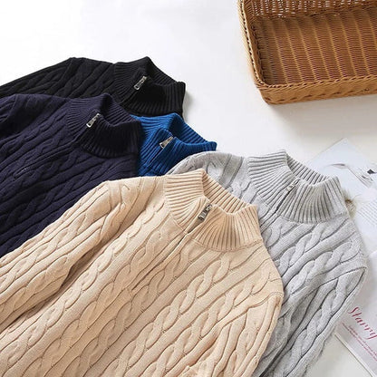 Jayden – high-quality knit sweater made from fine wool