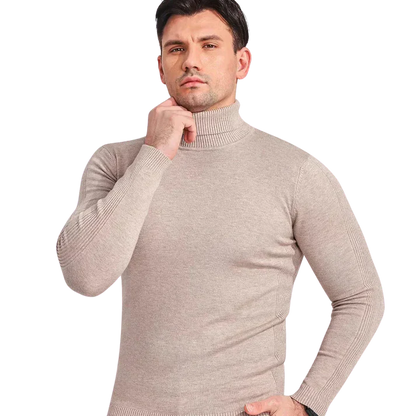 Noah – cashmere turtleneck sweater with slim fit