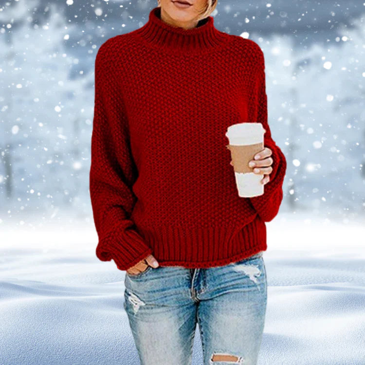 Brooke extra-thick turtleneck sweater – women