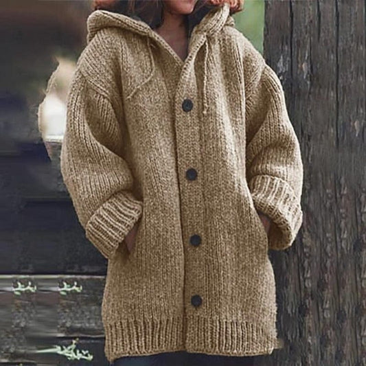 Renzel warm knit cardigan – women