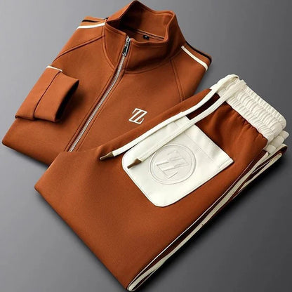 Men's 2-piece striped sports set – men