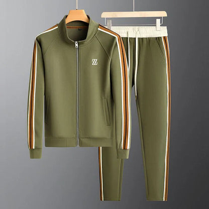 Men's 2-piece striped sports set – men