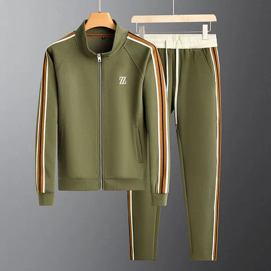 Men's 2-piece striped sports set – men