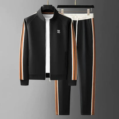 Men's 2-piece striped sports set – men