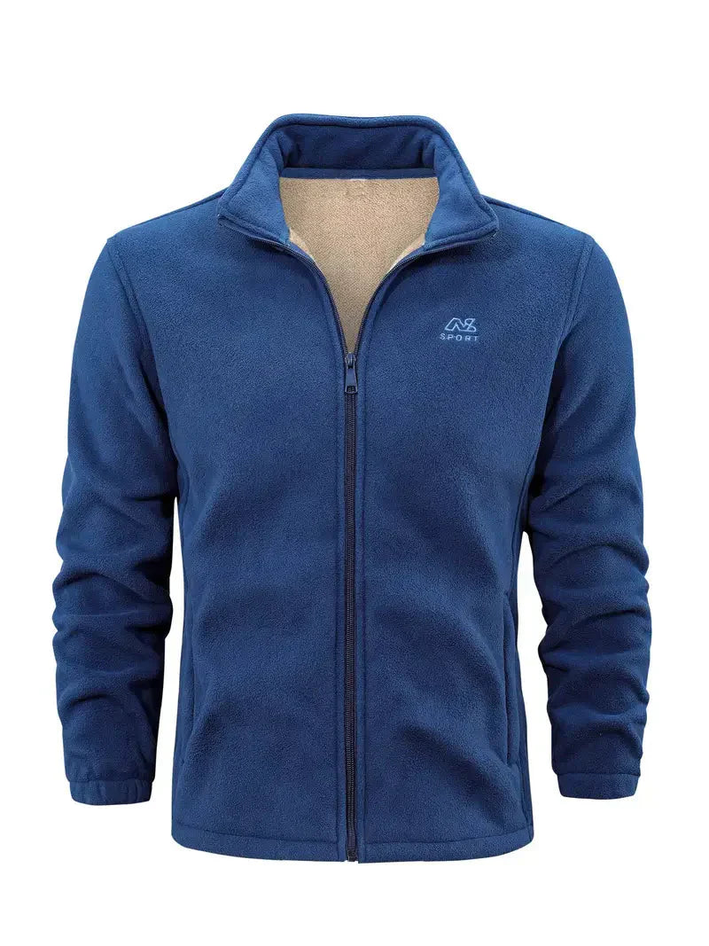 Lined fleece jacket for men – warm and functional