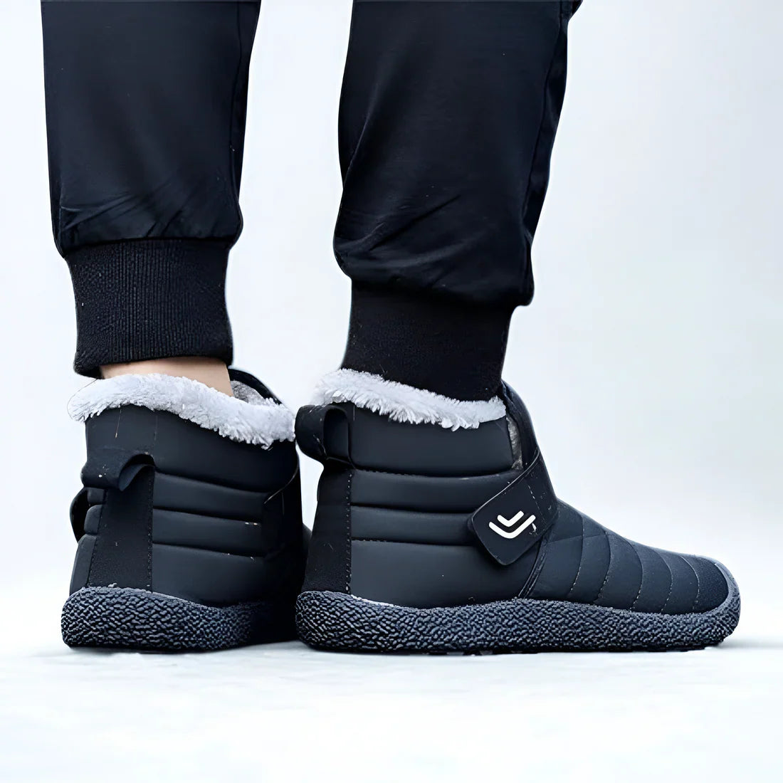 Men’s lined winter snow boots indoor/outdoor – men