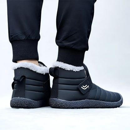 Men’s lined winter snow boots indoor/outdoor – men