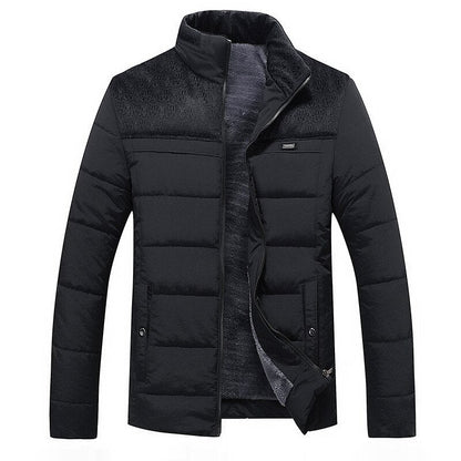 Men's stand-up collar down jacket for winter – lightweight and warm