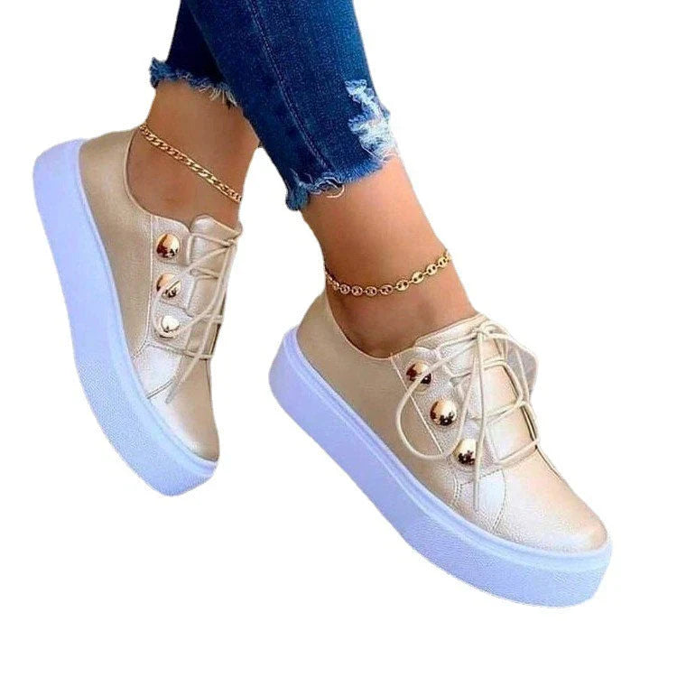 Women's summer shoes with platform sole, lightweight and comfortable