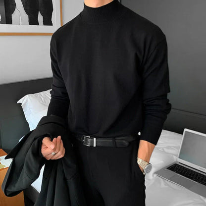 Men’s slim-fit longsleeve knit jumper – men