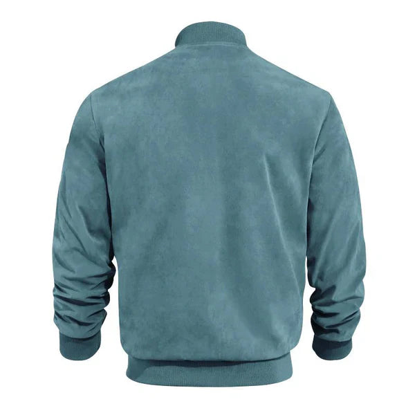 Men’s suede bomber jacket lightweight – men