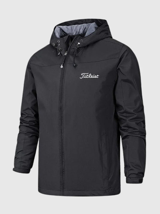 Men's outdoor jacket with zipper – sporty transitional look