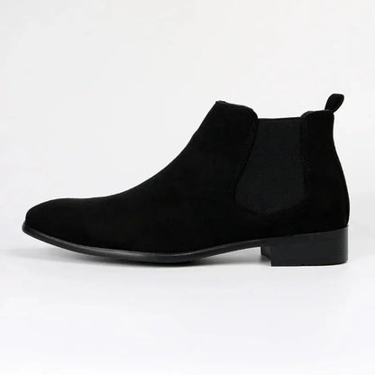 Classic pointed slip-on boots – men