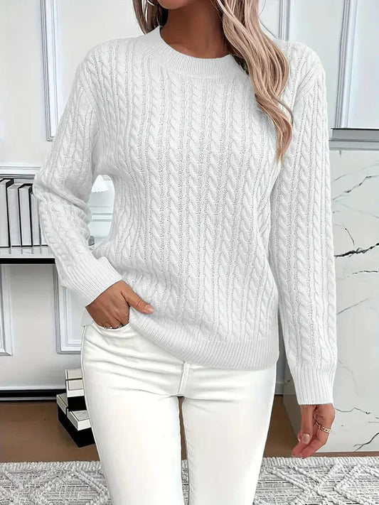 Elvira – cozy fall sweater made from soft knit fabric