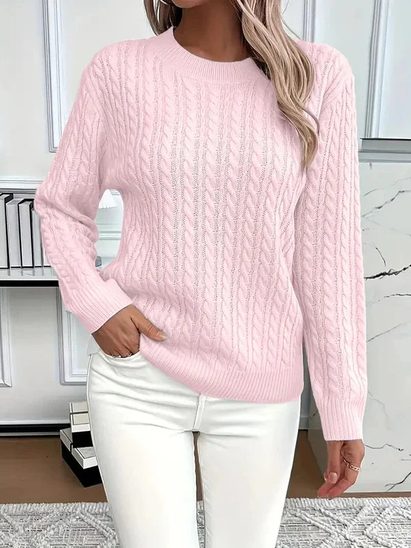 Elvira – cozy fall sweater made from soft knit fabric