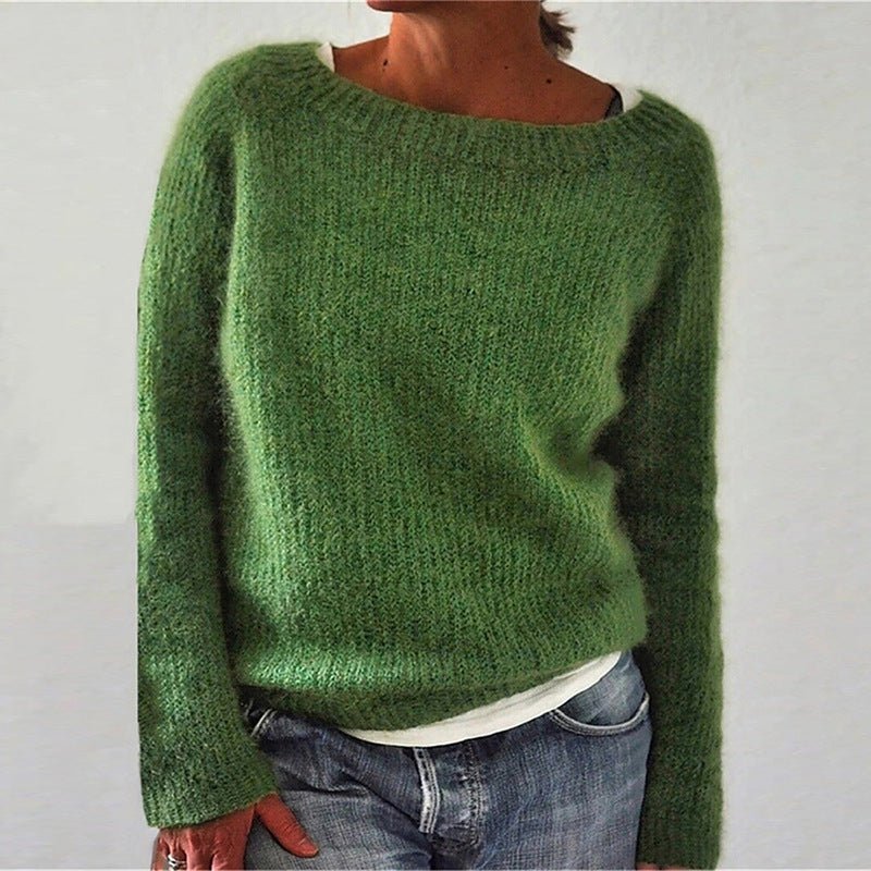 Elvira – soft knit sweater with a classic look
