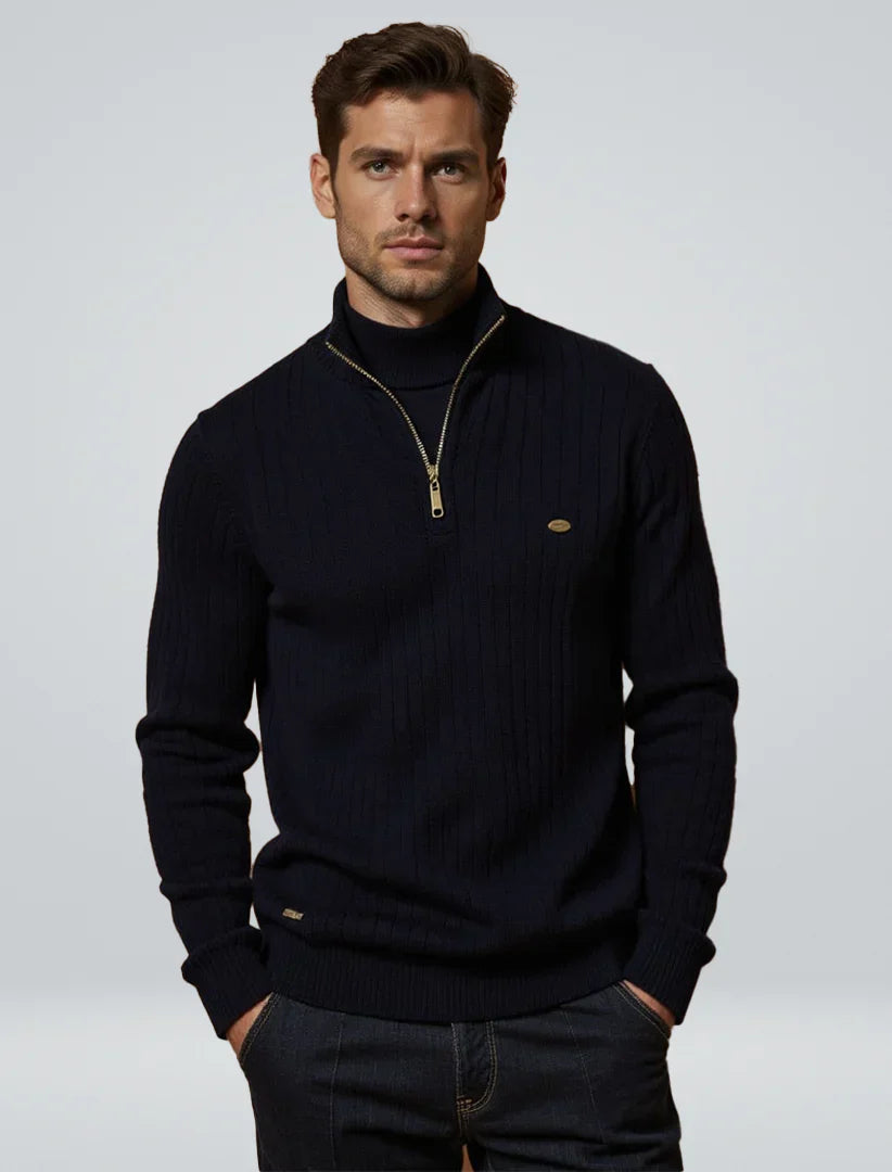 Bernhard classic knit pullover – men