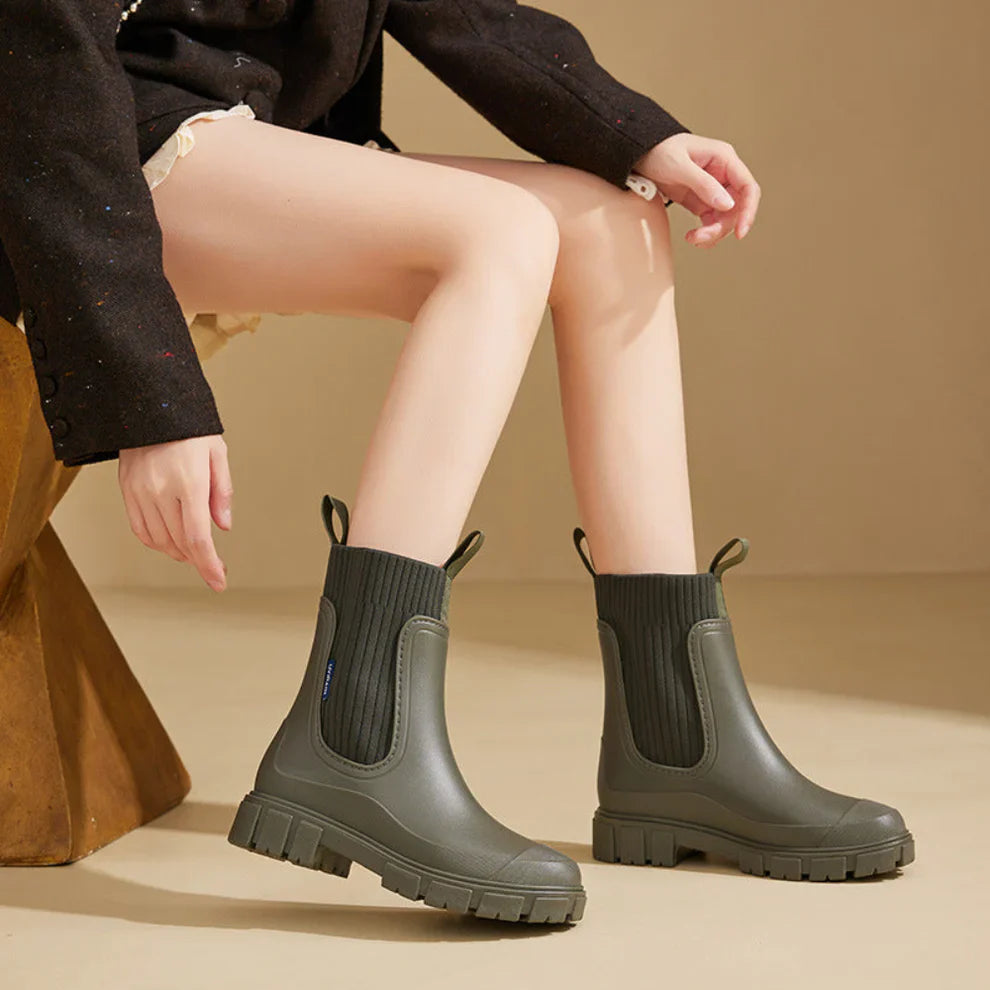 Women’s waterproof chelsea ankle boots – women