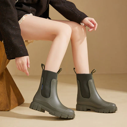 Women’s waterproof chelsea ankle boots – women