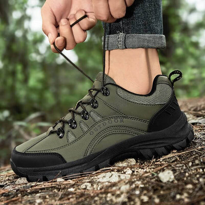 Orthopedic hiking shoes - Moss