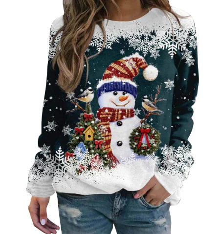 Irini - Weihnachtsbaum-Pullover