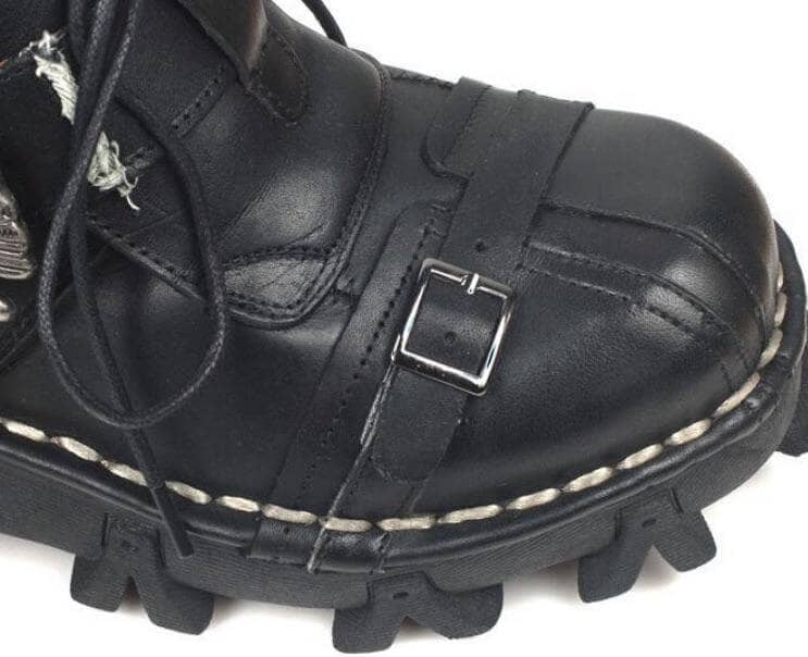 The Julian High Top Genuine Leather Combat Boots