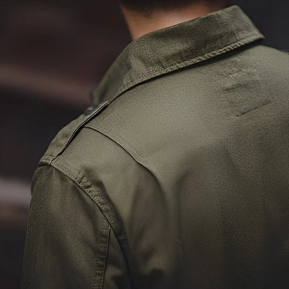 Arnold classic washed jacket with pockets – men