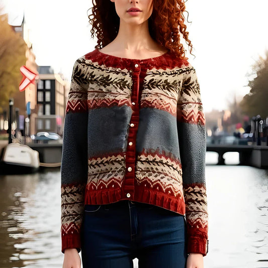 Nicola stylish ethnic cardigan – women