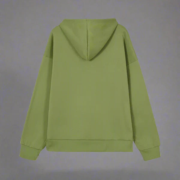 Women’s oversized hoodie with slogan – women
