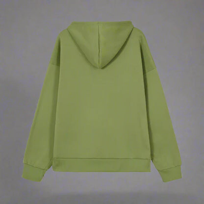 Women’s oversized hoodie with slogan – women