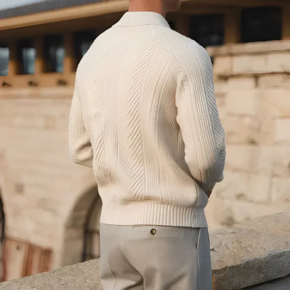 Darius knit long-sleeve sweater – men