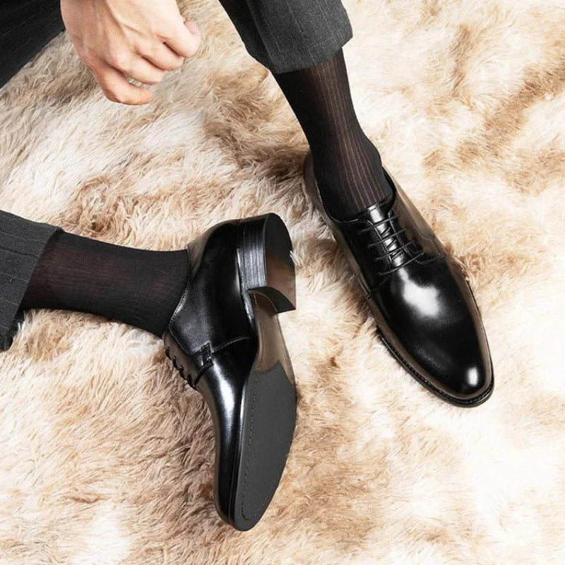Men’s leather oxford dress shoes formal – men