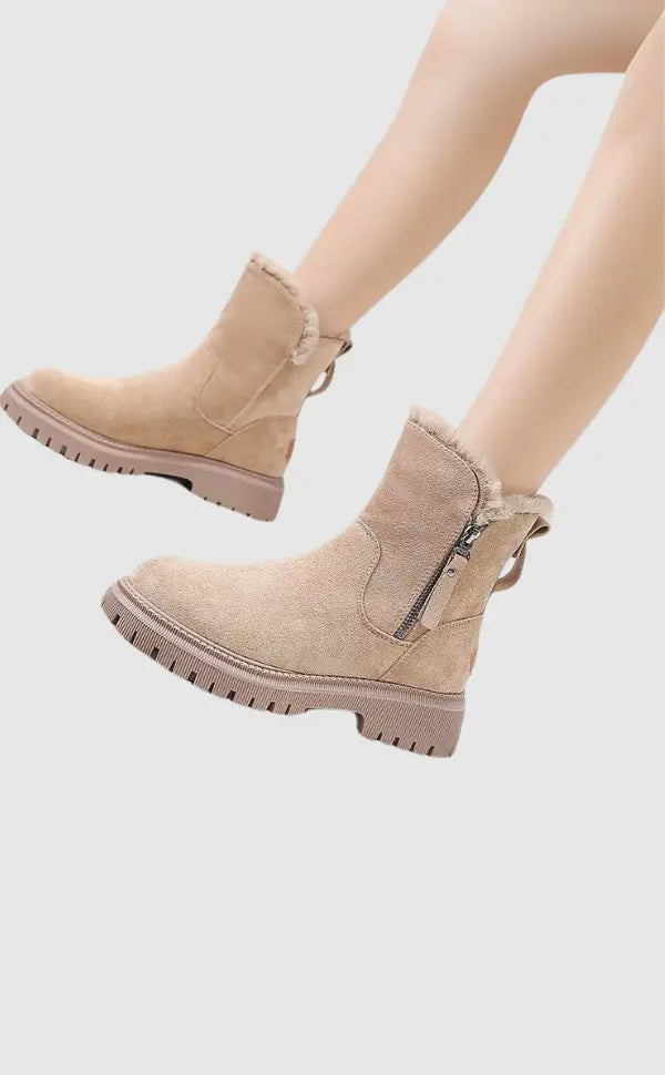 Jayleen velvet plush winter boots – women