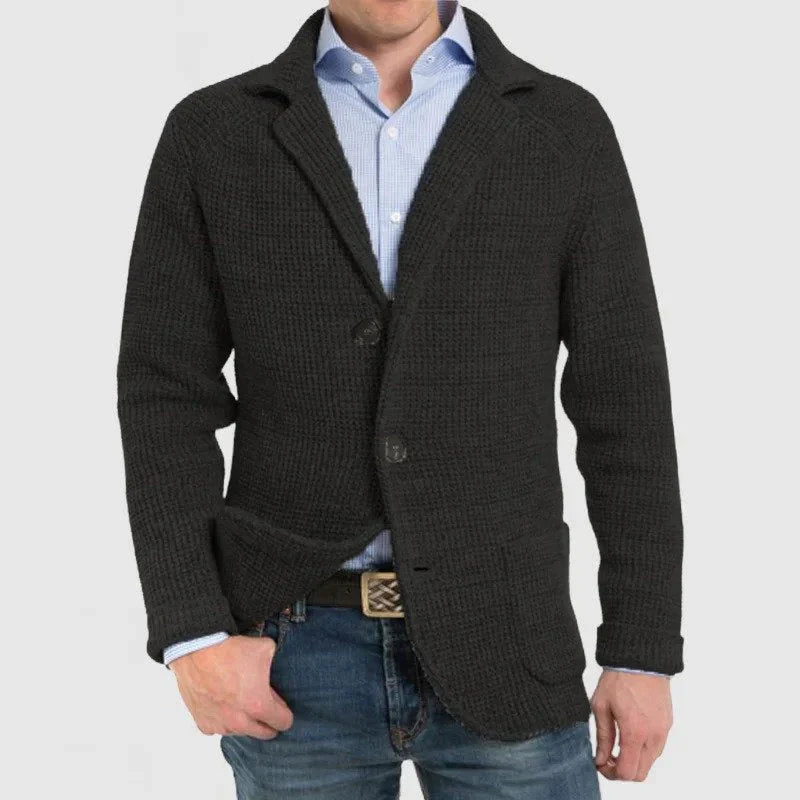 Jürgen – elegant transitional jacket with patch pockets
