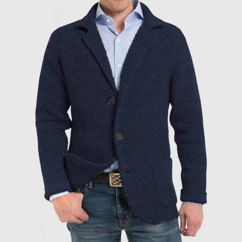 Jürgen – elegant transitional jacket with patch pockets