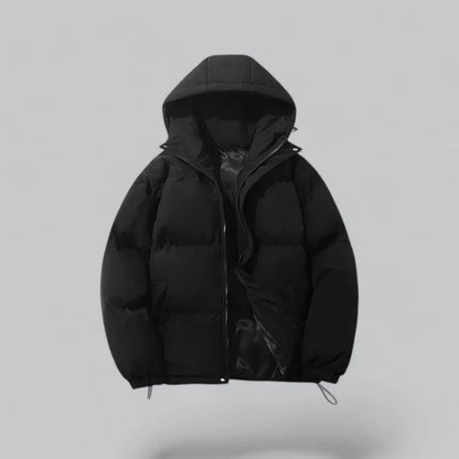 Katrin – warm parka with hood and weatherproof surface