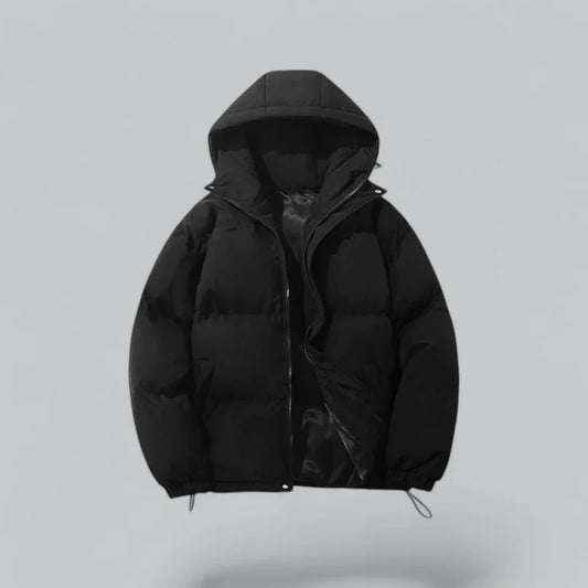 Katrin – warm parka with hood and weatherproof surface