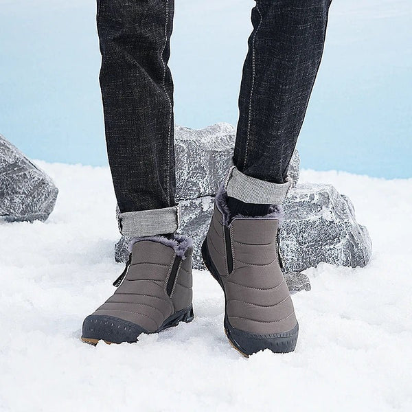 Frostpeak – waterproof winter boots with warm lining