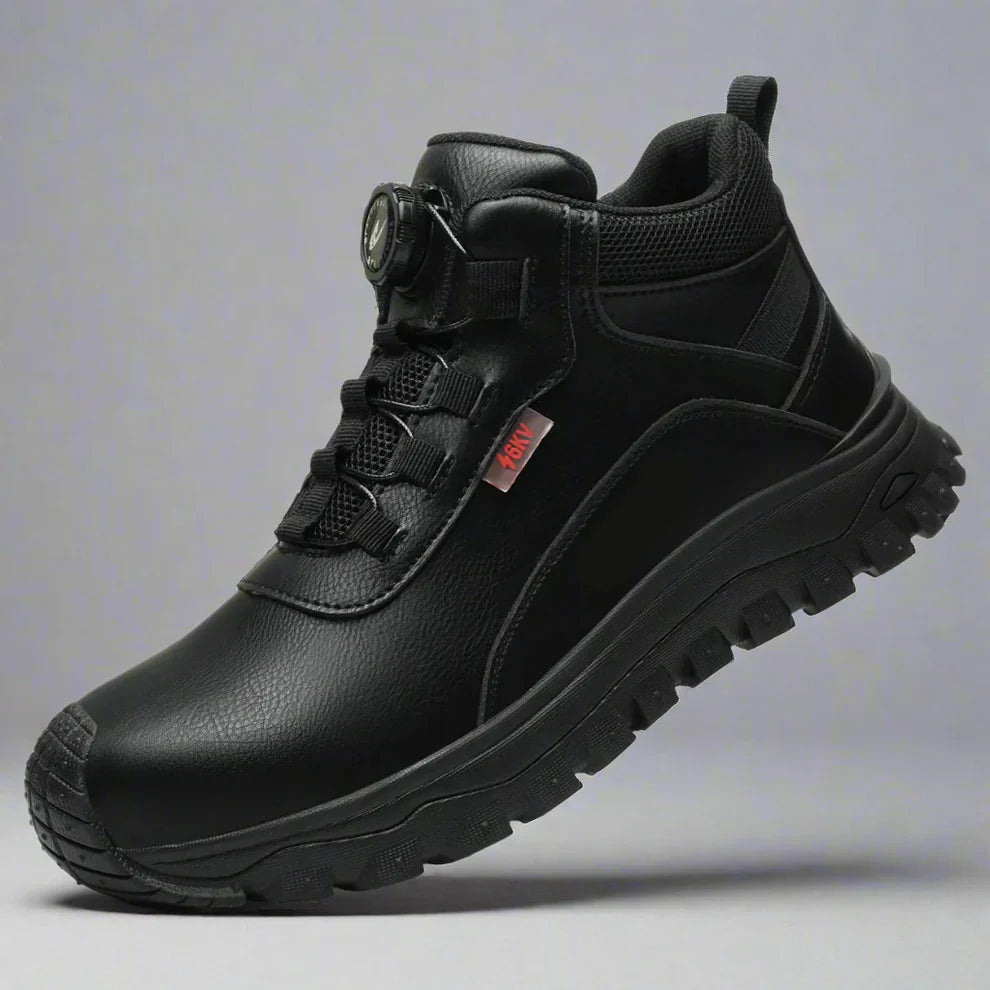 Men’s safety work boots with steel toe cap – men