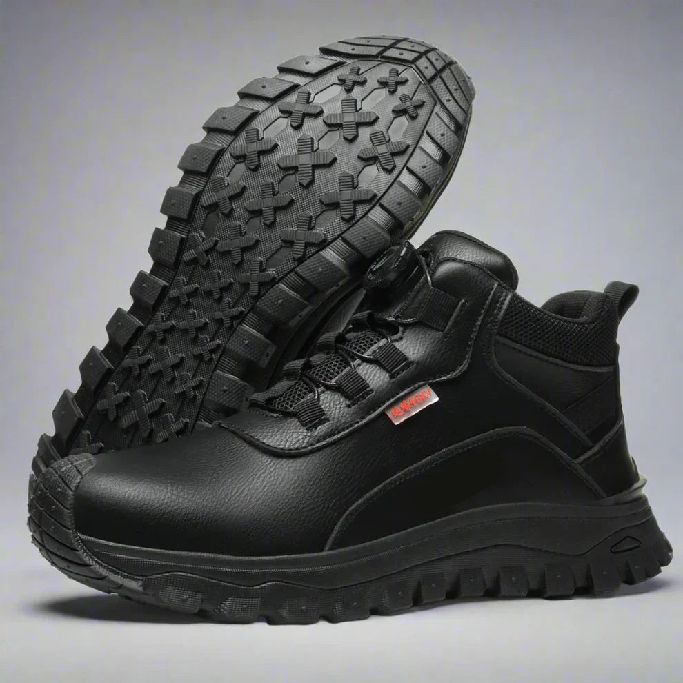 Men’s safety work boots with steel toe cap – men
